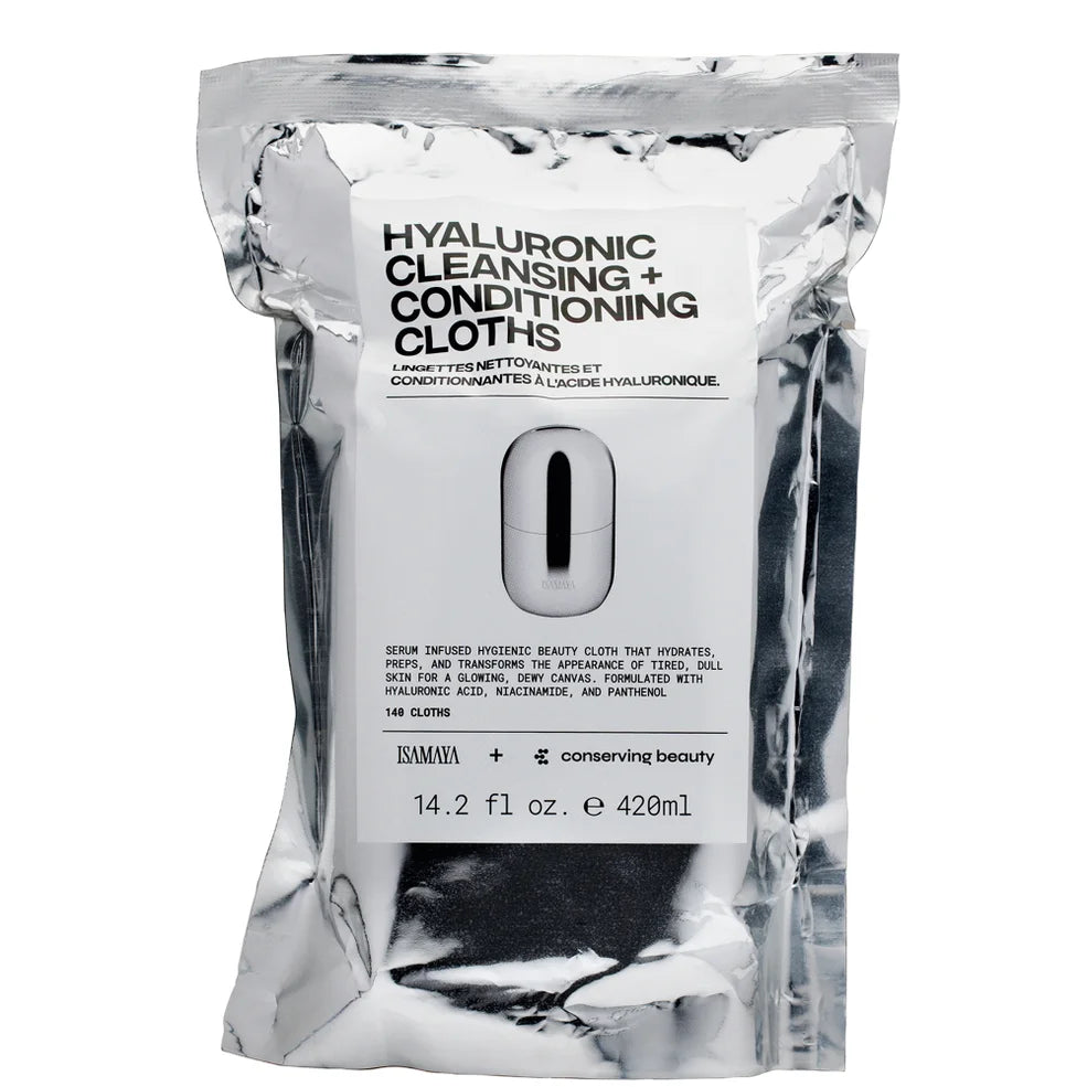 Isamaya Hyaluronic Cleansing Conditioning Cloths