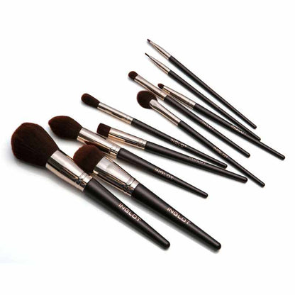 Brush Set In Chocolate Case
