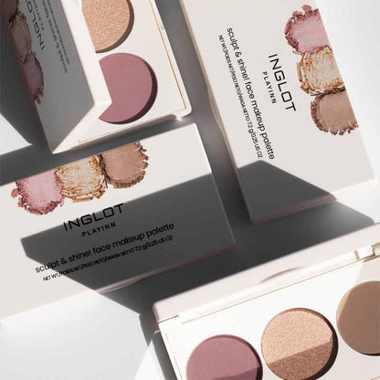 Playinn Sculpt & Shine! Face Makeup Palette by Inglot