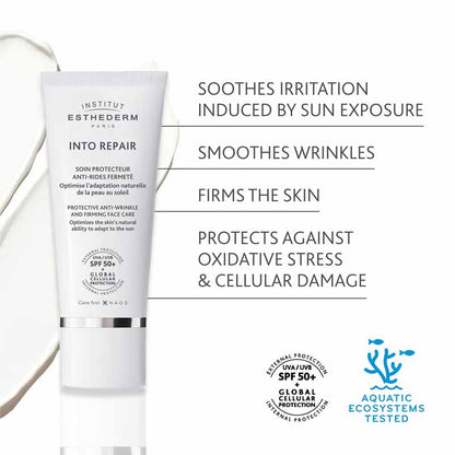 Into Repair Protective Anti-Wrinkle Face Care SPF50+ by Institut Esthederm