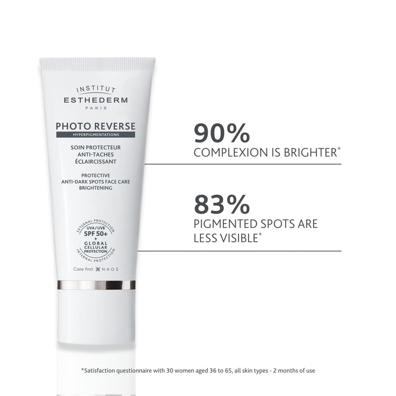 Photo Reverse Brightening Protective Anti-Dark Spots Face Care SPF 50+ by Institut Esthederm