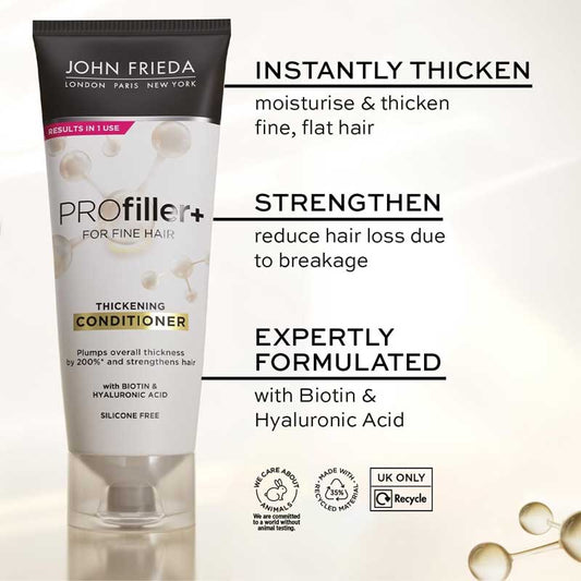 PROfiller+ Thickening Conditioner For Fine Thin Hair by John Frieda