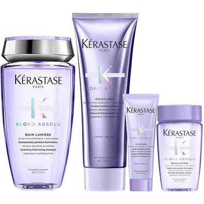 Blond Absolu Duo Plus Travel Shampoo & Cicaflash by Kérastase