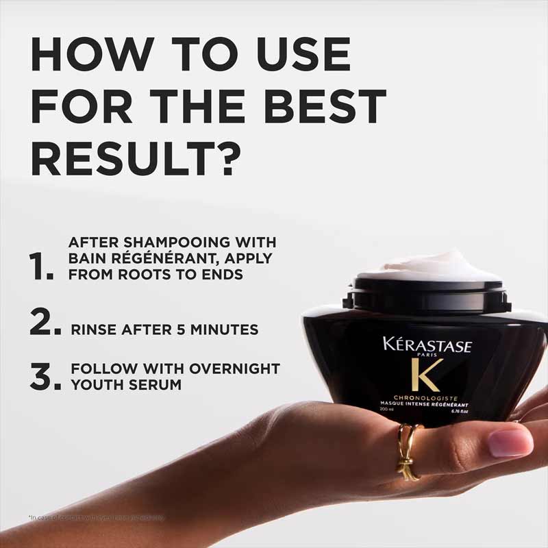 Chronologiste Masque Intense Régénérant Hair Mask by Kérastase