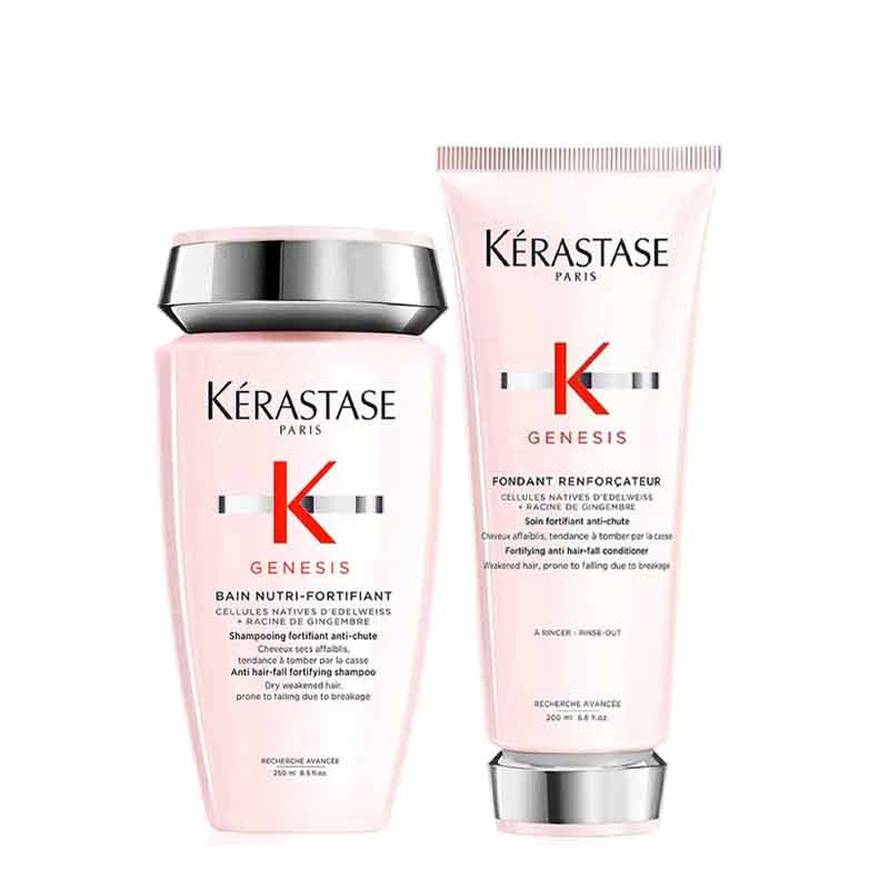 Genesis Anti Hair-Fall Fortifying Shampoo, Conditioner and Serum Trio by Kérastase