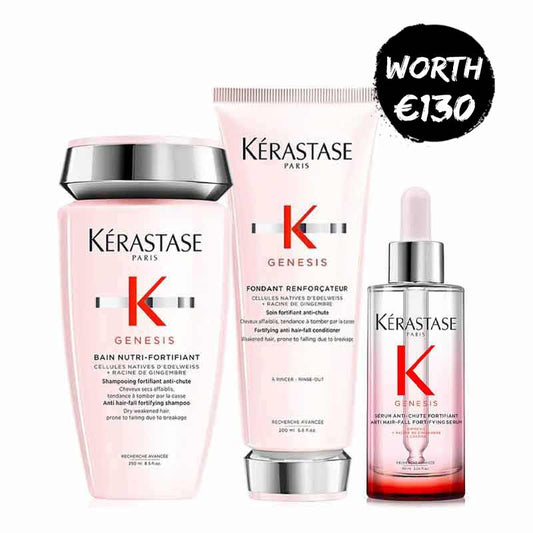 Genesis Anti Hair-Fall Fortifying Shampoo, Conditioner and Serum Trio by Kérastase