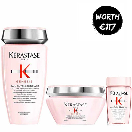 Genesis Shampoo & Mask Duo + Free Travel Shampoo by Kérastase