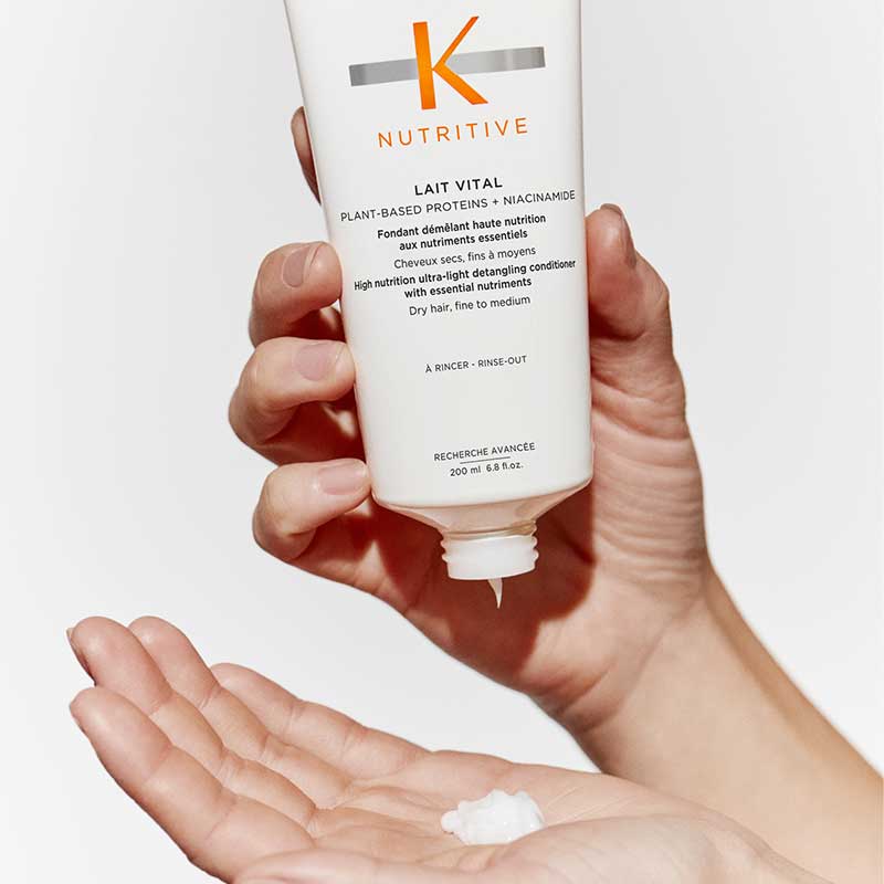 Nutritive Hydrating Shampoo, Conditioner + Free Anti-Frizz Blow Dry Milk by Kérastase