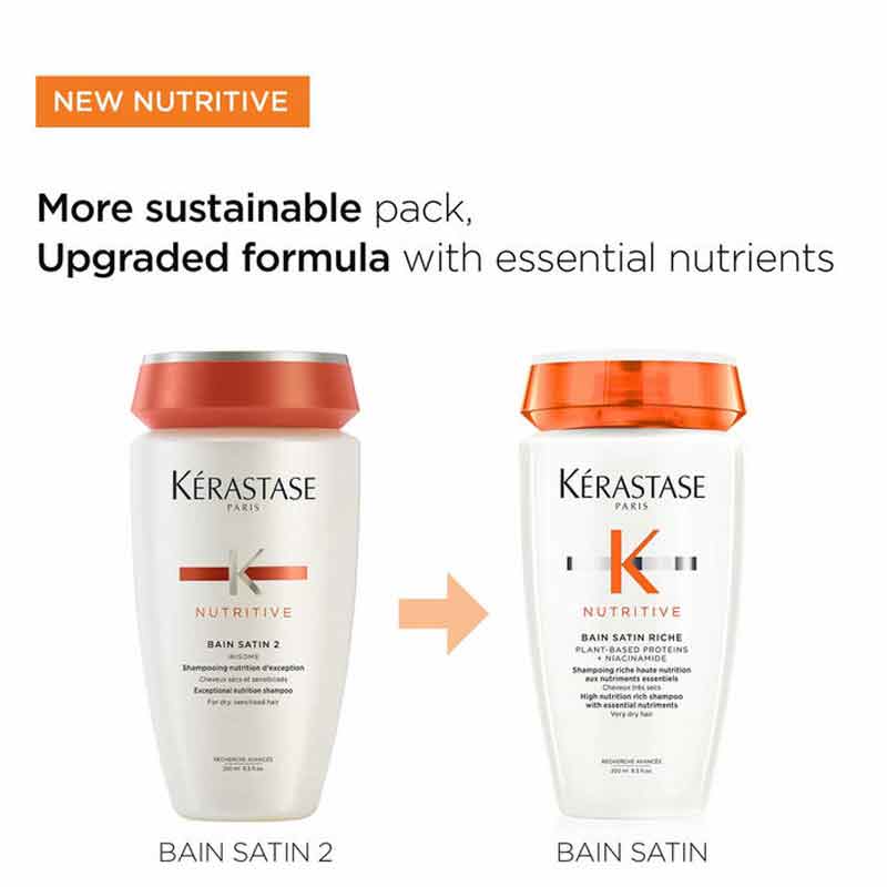 Nutritive Bain Satin Hydrating Shampoo For Dry Hair by Kérastase