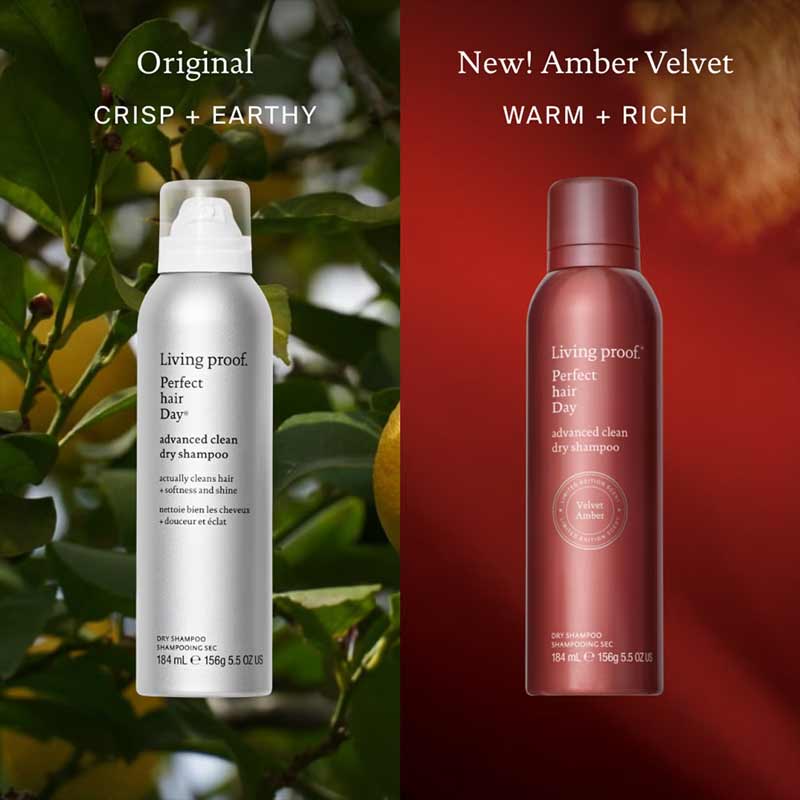 Perfect Hair Day Limited Edition Velvet Amber Advanced Clean Dry Shampoo by Living Proof