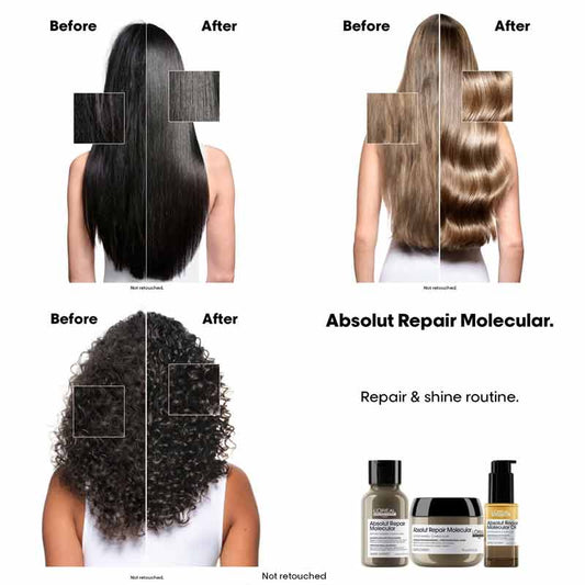 Absolut Repair Molecular Bi-Phase Oil For Damaged Hair by L'Oréal Professionnel