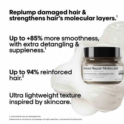 Absolut Repair Molecular Rinse Off Hair Mask by L'Oréal Professionnel