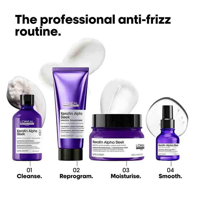 Keratin Alpha Sleek Smooth Transformer Hair Treatment by L'Oreal Professionnel