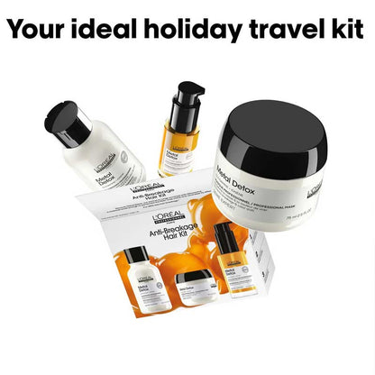 Metal Detox Anti-Breakage Mini Trio Kit For Colour-Treated Hair by L'Oréal Professionnel