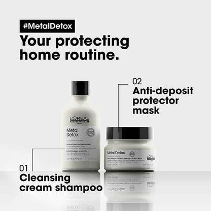 Metal Detox Pre-Shampoo Shampoo & Mask Bundle by L'Oréal Professionnel