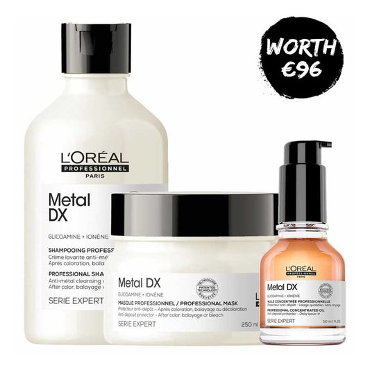 Metal Detox Shampoo Mask & Oil Trio by L'Oréal Professionnel