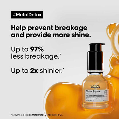 Metal Detox Shampoo Mask & Oil Trio by L'Oréal Professionnel
