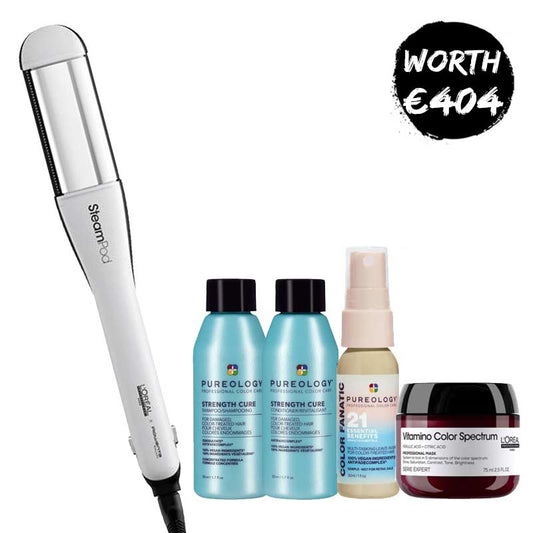 SteamPod 4.0 Hair Styler With 4 Free Minis by L'Oréal Professionnel