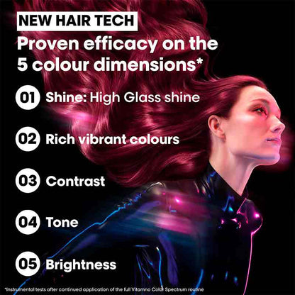 Vitamino Color Spectrum Green Tinted Shampoo For Dark Brown Coloured Hair by L'Oréal Professionnel