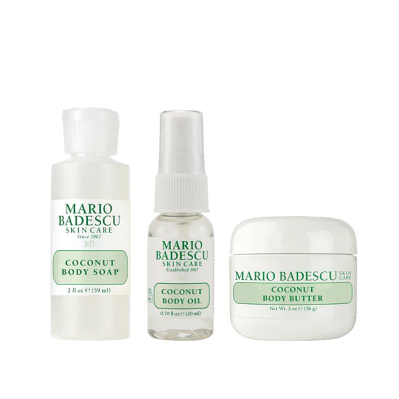 Coconut Body Travel Trio Gift Set by Mario Badescu
