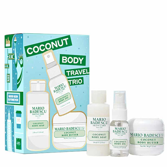 Coconut Body Travel Trio Gift Set by Mario Badescu