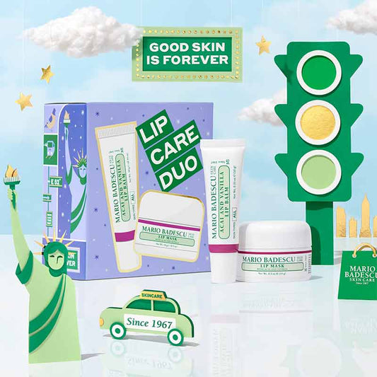 Mario Badescu Lip Care Duo Gift Set Acai Vanilla Balm Mask