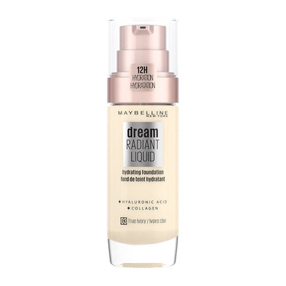 Dream Radiant Liquid Hydrating Foundation with Hyaluronic Acid and Collagen