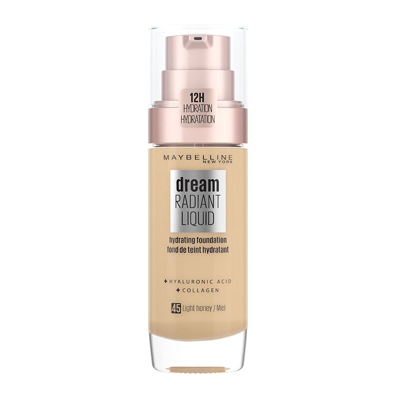 Dream Radiant Liquid Hydrating Foundation with Hyaluronic Acid and Collagen