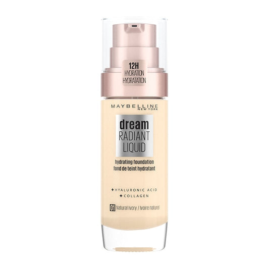 Dream Radiant Liquid Hydrating Foundation with Hyaluronic Acid and Collagen