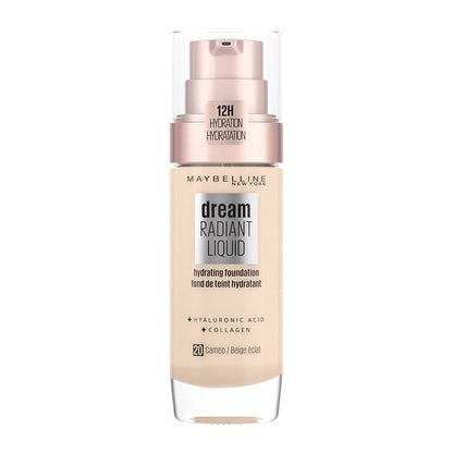 Dream Radiant Liquid Hydrating Foundation with Hyaluronic Acid and Collagen