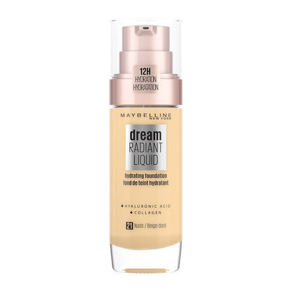 Dream Radiant Liquid Hydrating Foundation with Hyaluronic Acid and Collagen