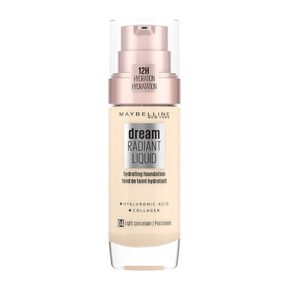 Dream Radiant Liquid Hydrating Foundation with Hyaluronic Acid and Collagen