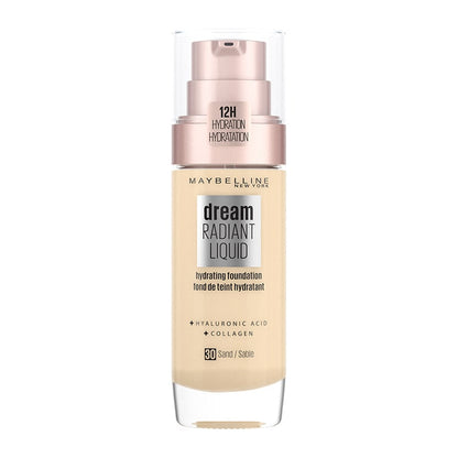 Dream Radiant Liquid Hydrating Foundation with Hyaluronic Acid and Collagen