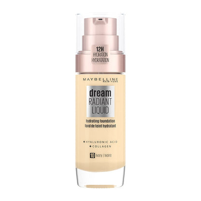 Dream Radiant Liquid Hydrating Foundation with Hyaluronic Acid and Collagen