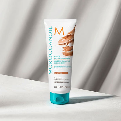 Copper Colour Depositing Mask by Moroccanoil