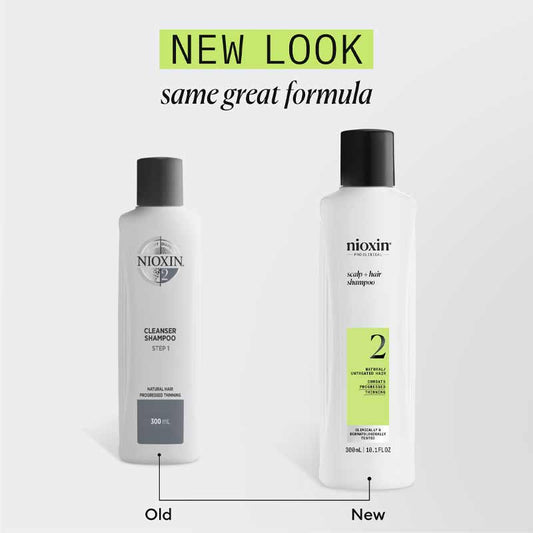 System 2 Cleanser Shampoo For Damaged Hair by Nioxin