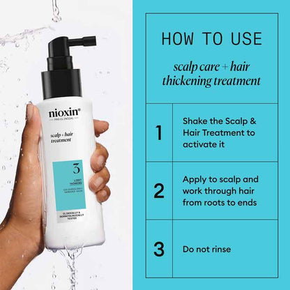System 3 Scalp & Hair Treatment by Nioxin