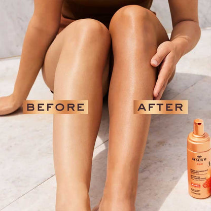Moisturizing Self-Tanning Mousse SPF 50 by NUXE