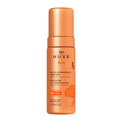 Moisturizing Self-Tanning Mousse SPF 50 by NUXE