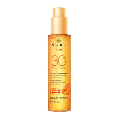 Tanning Oil for Face & Body SPF 30 by NUXE