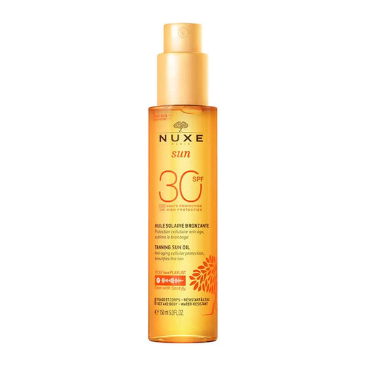 Tanning Oil for Face & Body SPF 30 by NUXE