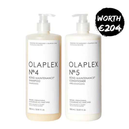 No.4 Bond Maintenance Shampoo & No.5 Conditioner Supersize Duo by Olaplex