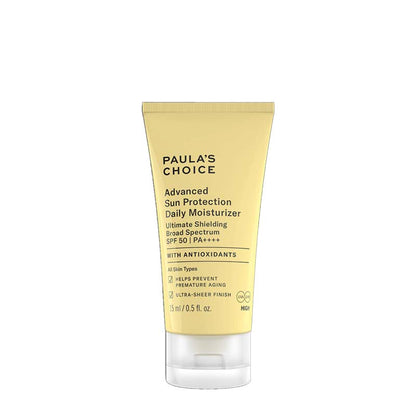 Advanced Sun Protection Daily Moisturizer SPF 50+ Travel Size by Paula's Choice
