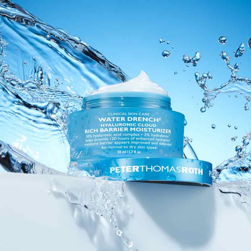 Water Drench Hyaluronic Cloud Rich Barrier Moisturiser by Peter Thomas Roth