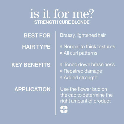 Strength Cure Blonde Purple Shampoo by Pureology