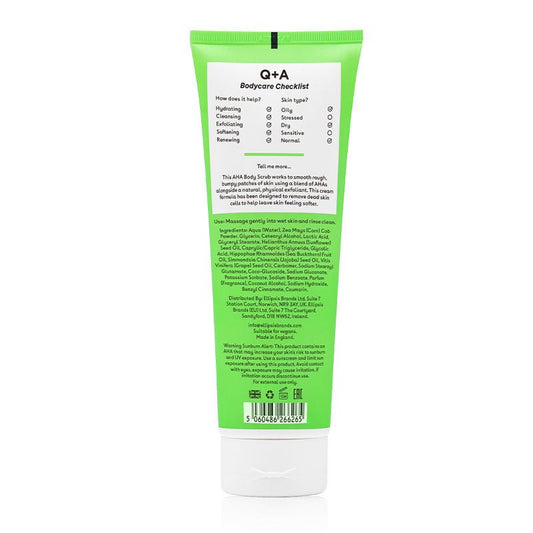 Q+A AHA Exfoliator Body Scrub