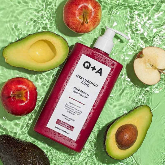 Hyaluronic Acid Post Shower Wet Skin Moisturiser by Q+A