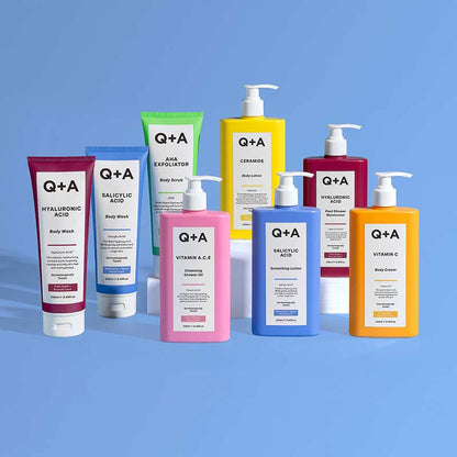 Hyaluronic Acid Post Shower Wet Skin Moisturiser by Q+A