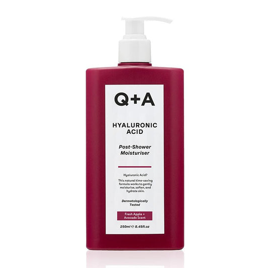 Hyaluronic Acid Post Shower Wet Skin Moisturiser by Q+A