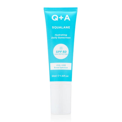 Squalane Hydrating Face Sunscreen SPF 50 by Q + A